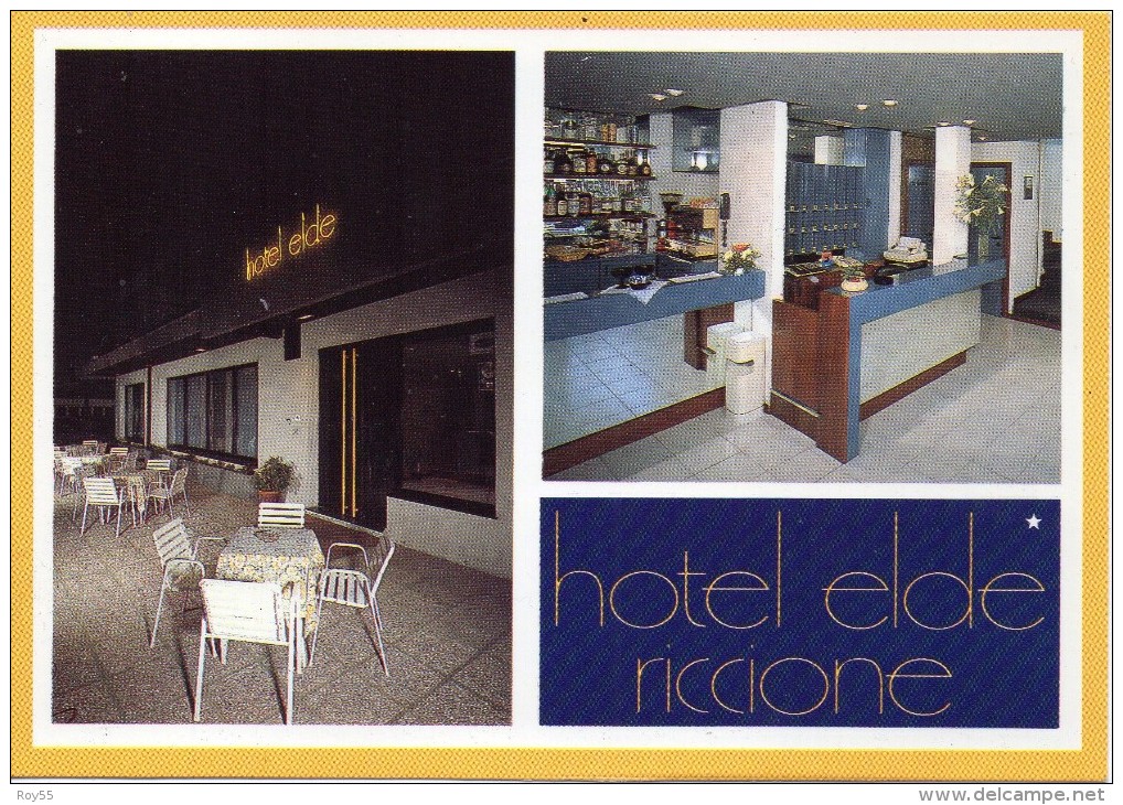 Emilia Romagna Rimini Riccione Hotel Elde Vedute Hotel (vedi Retro) - Alberghi & Ristoranti