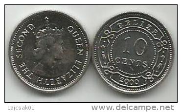 Belize  10 Cents  2000. UNC - Belize