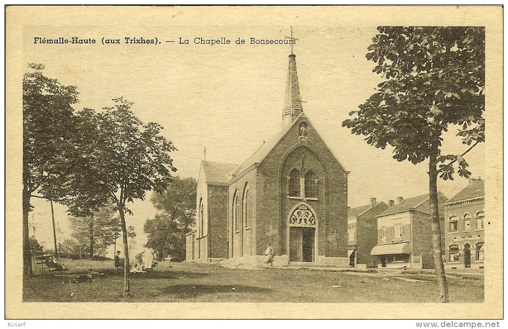 CP De Flémalle-Haute ( Aux Trixhes ) " La Chapelle De Bonsecour " - Flémalle