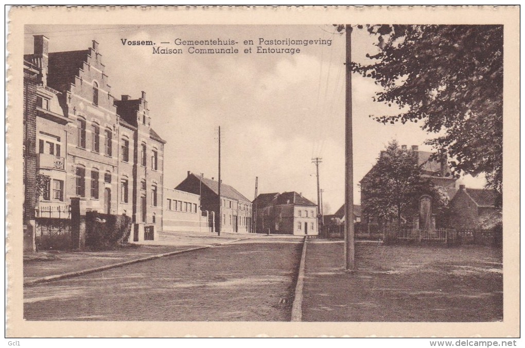 Vossem - Gemeentehuis En Pastorijomgeving - Tervuren