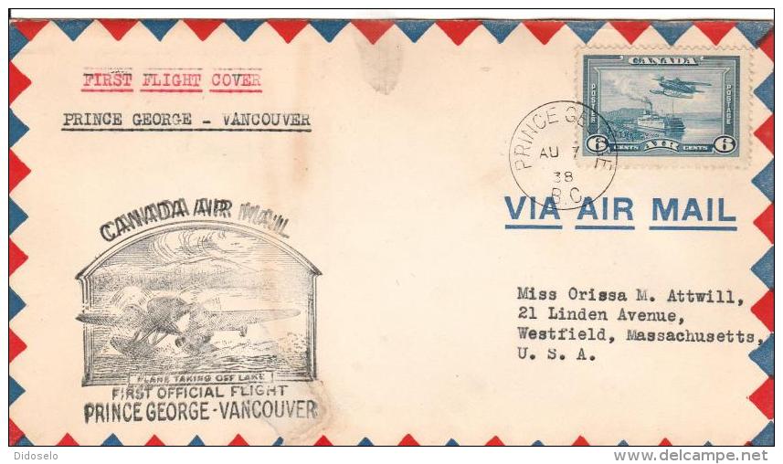 Canada - First Flight Cover-Air Mail - First Flight Covers