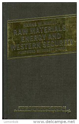 Raw Materials, Energy And Western Security (Studies In International Security) By Maull, Hanns W (ISBN 9780333371510) - Politik/Politikwissenschaften