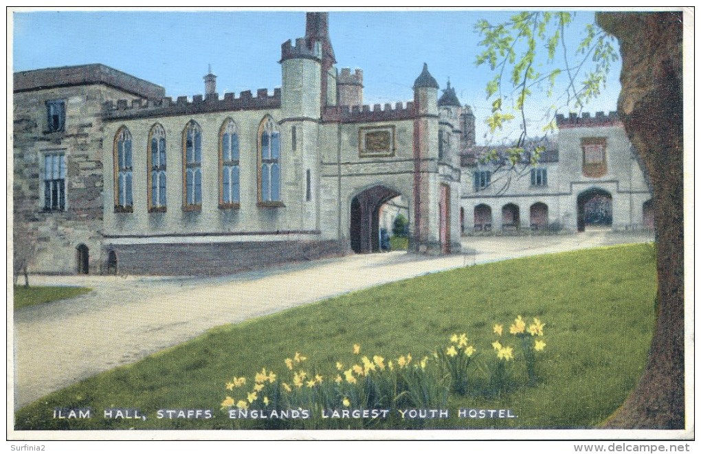 STAFFS - ILAM HALL - ENGLAND'S LARGEST YOUTH HOSTEL St124 - Sonstige & Ohne Zuordnung