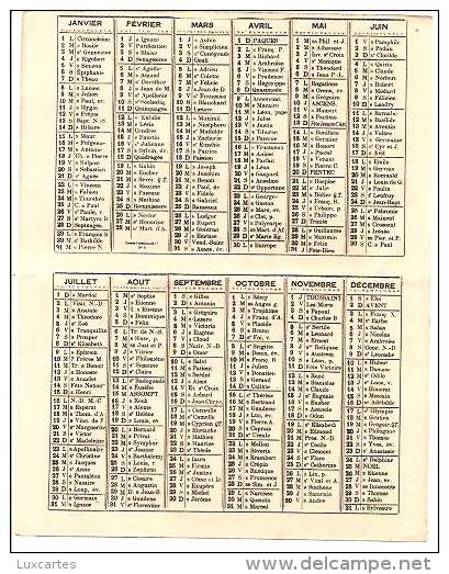 CALENDRIER POUR L' AN DE GRACE 1934 - Petit Format : 1921-40