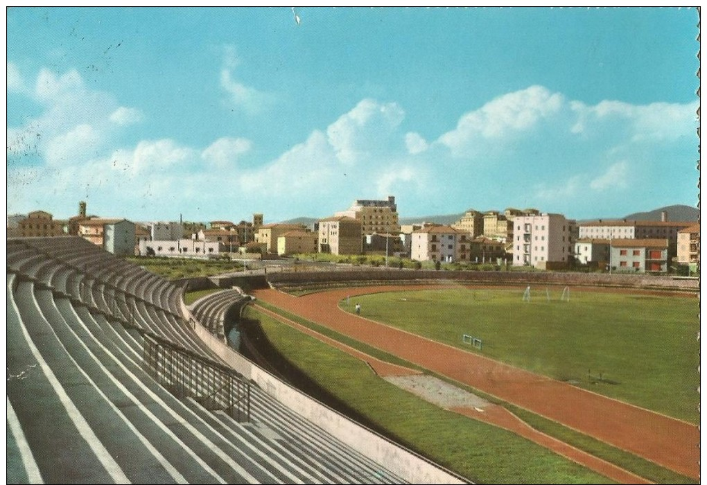 Cartolina Stadio GROSSETO - Campo Sportivo - Stadium Postcards - Viaggiata - Fussball