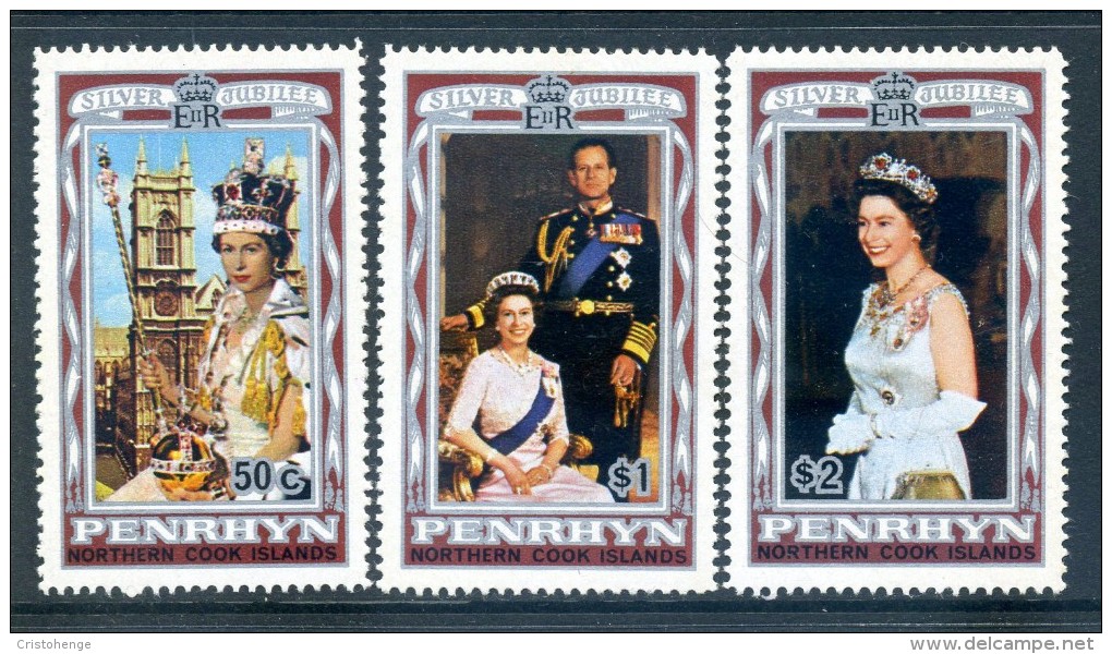 Penrhyn 1977 Silver Jubilee Set MNH - Penrhyn