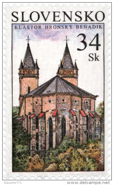 Slovakia 2007 **  Hronský Be&#328;adik Monastery    ** Michel SK 559  ** MNH Slowakei - Neufs