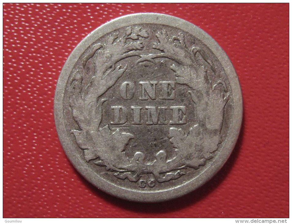 USA - One Dime 1876 CC 1034 - 1837-1891: Seated Liberty