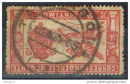 Sello Urgente 20 Cts 1905, Fechador TARRAGONA, Num 256 º - Usados