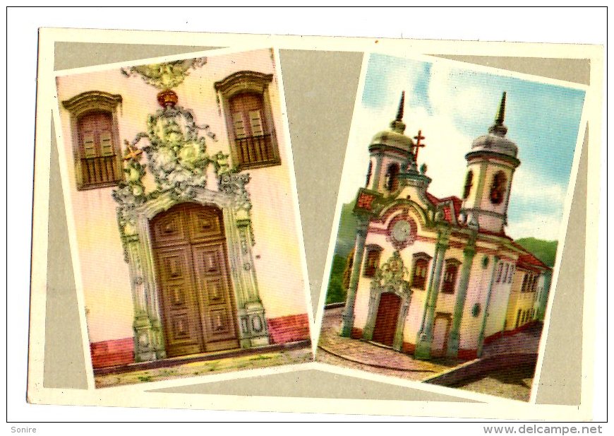 IGREJA DE SAO FRANCISCO - OURO PRETO - MINAS - NVG FP - C480 - Altri & Non Classificati