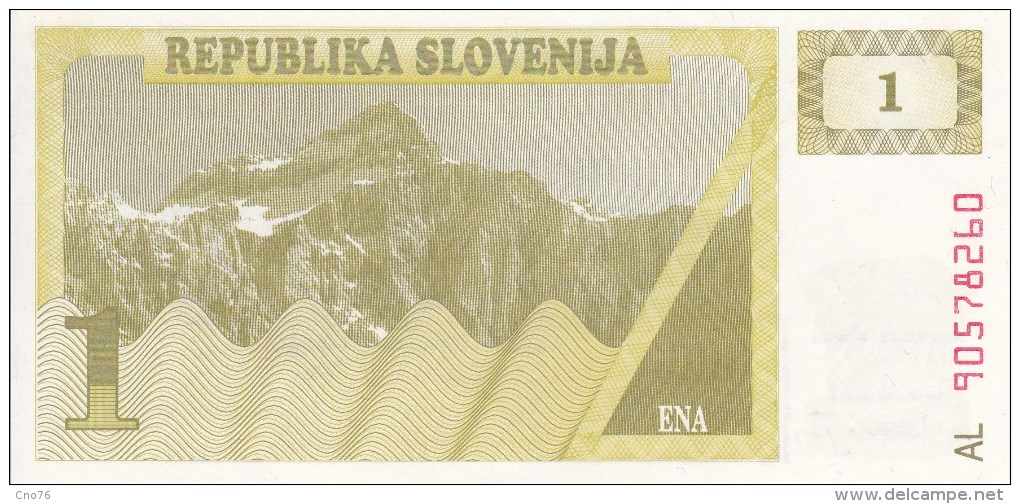 Lot De 3 Billets Slovénie - Slovenia