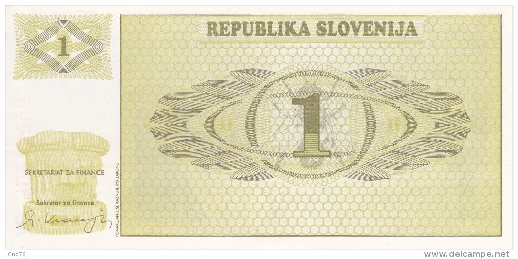 Lot De 3 Billets Slovénie - Slovenia