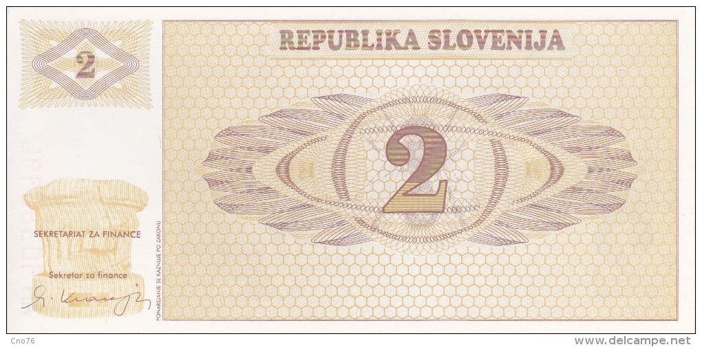 Lot De 3 Billets Slovénie - Slovenia