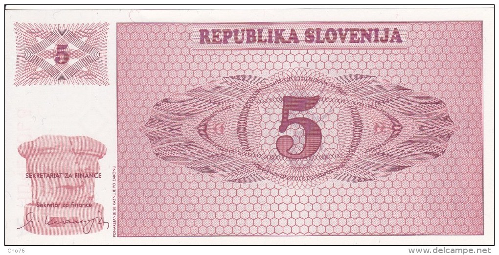 Lot De 3 Billets Slovénie - Slovenia