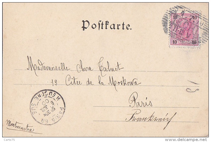 Autriche - Ischl - Sofienesplanade - Postmarked 1900 - Bad Ischl
