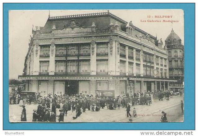 CPA 126 - Devanture LES GALERIES MODERNES BELFORT 90 - Belfort - Ciudad