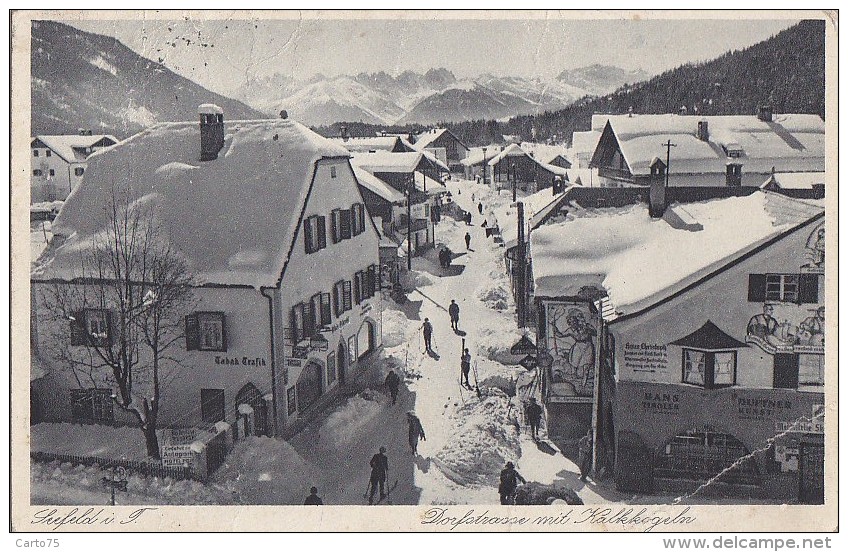 Autriche - Seffeld I. Tyrol / Dorfstrasse - Seefeld