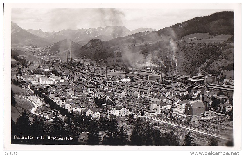 Autriche - Donawitz Mit Reichenstein / Carte Photo Max Mayer - Leoben