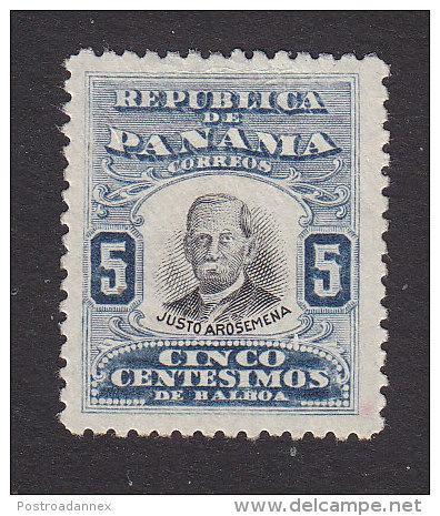 Panama, Scott #189, Mint Hinged, Justo Arosemena, Issued 1906 - Panama