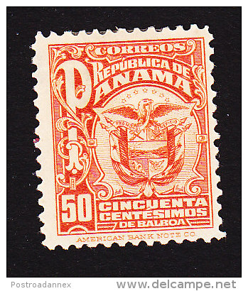 Panama, Scott #242, Mint Hinged, Coat Of Arms, Issued 1924 - Panama