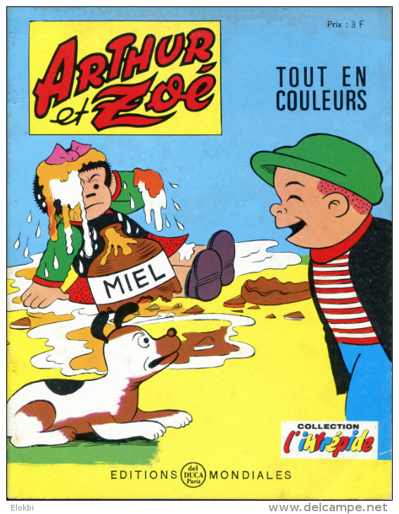 Arthur Et Zoé N°73 De Mai 1975 ((Collection L´intrépide) - L'Intrépide