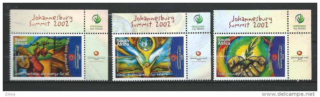 Africa South Africa 2002 World Summit On Sustainable Development.MNH - Nuovi