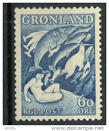 Greenland 1957 60o Mother Of The Sea Issue #43  MNH - Neufs