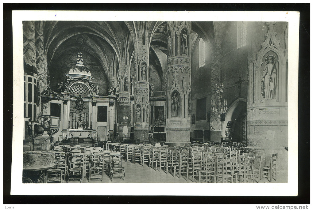 Tarn Et Garonne 82 Verdun Sur Garonne Intérieur De L'église 1948 Duthilleul - Verdun Sur Garonne