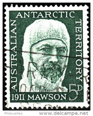 ANTARCTIQUE  1961 - YT 7 - Mawson - Oblitéré - Oblitérés