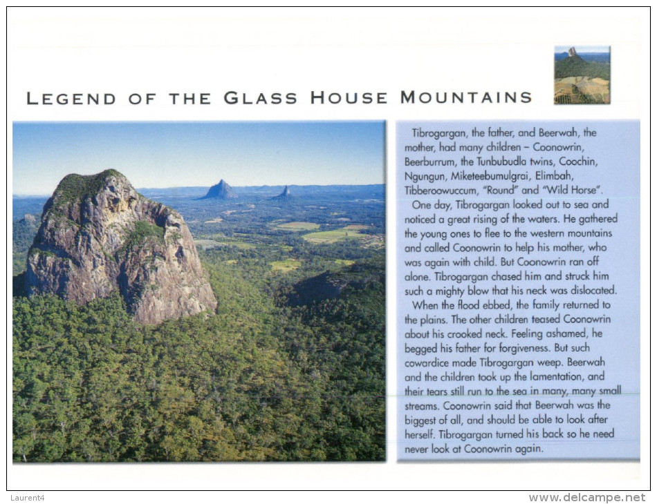 (PF 350) Australia - QLD - Glass House Mountains Story - Sunshine Coast