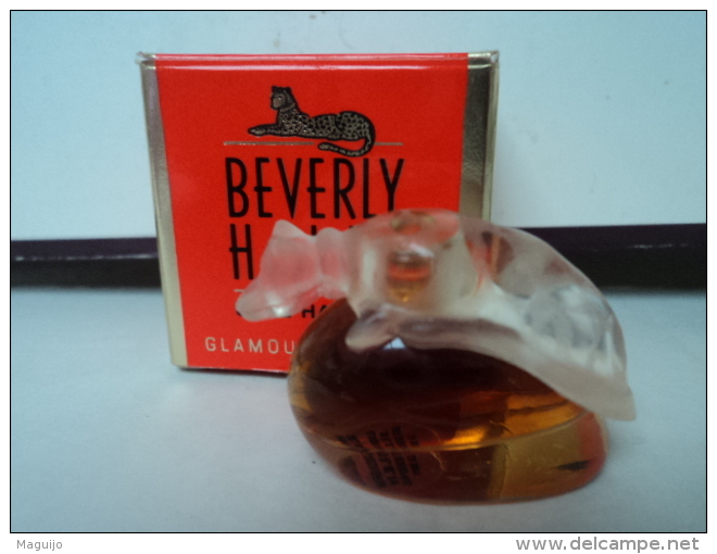 BEVERLY HILLS   GALE HAYMAN MINI " GLAMOUR PERFUME" 3 ML + BOITE   LIRE ET VOIR!! - Miniatures Femmes (avec Boite)