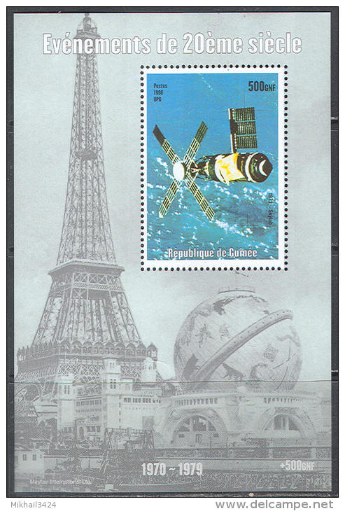 M3387 Space Skylab Millenium 1998 Guinea S/s MNH ** - Africa