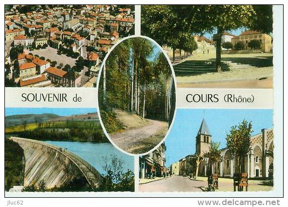 CP.  69.  COURS.  MULTIVUES - Cours-la-Ville