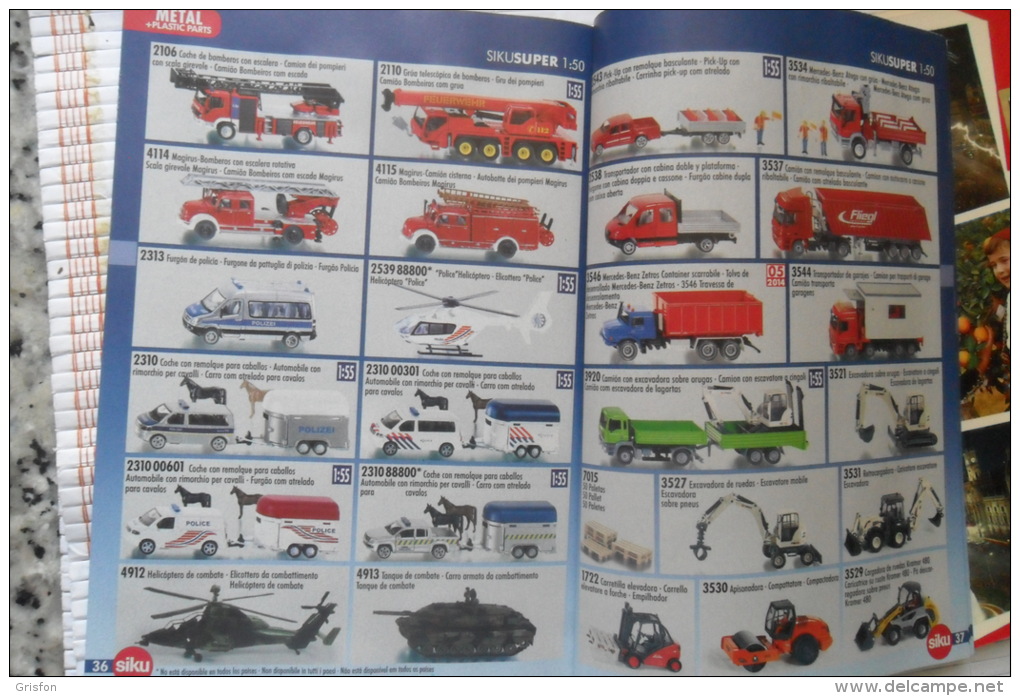 Pocket Catalog Siku 2014 Voitures Cars - Kataloge