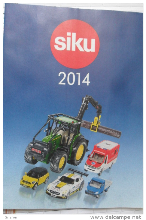 Pocket Catalog Siku 2014 Voitures Cars - Catalogues