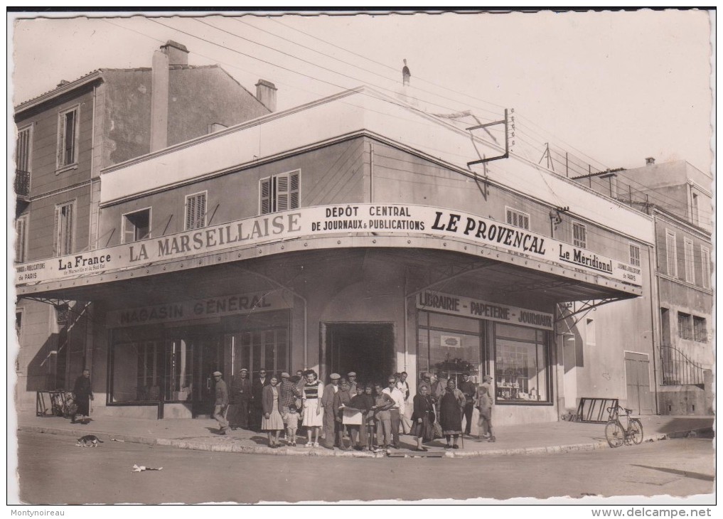 R  4 : Bouches Du  Rhône :   PORT  Le  BOUC : Librairie , La  Marseillaise-le Provençal - Other & Unclassified