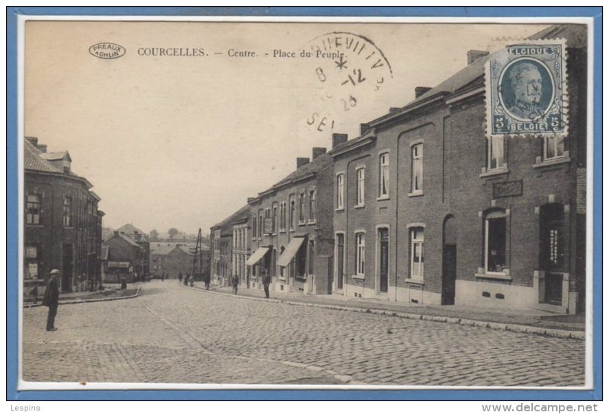 BELGIQUE --  COURCELLES --  Centre - Placec Du Peuple - Courcelles