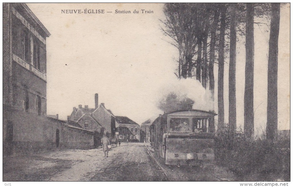 Nieuwkerke - Neuve - église - Station De Train - Tram - Heuvelland