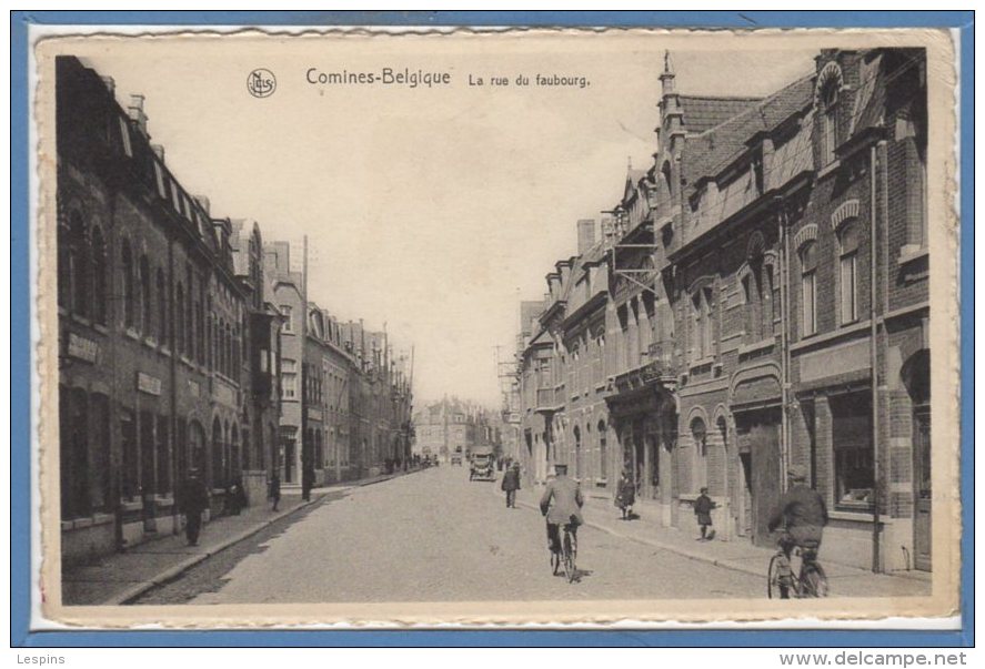 BELGIQUE --  COMINES --  La Rue Du Faubourg - Komen-Waasten