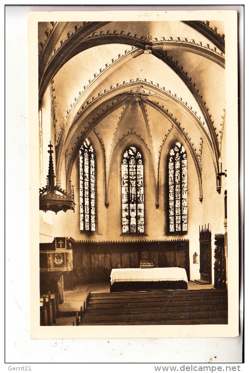 4927 LÜGDE - FALKENHAGEN, Ev. Ref. Kirche, Innenansicht - Lüdge