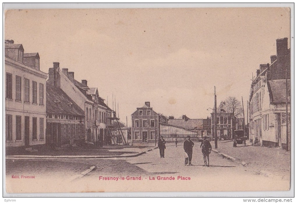 FRESNOY-LE-GRAND (Aisne) - La Grande Place - Sonstige & Ohne Zuordnung