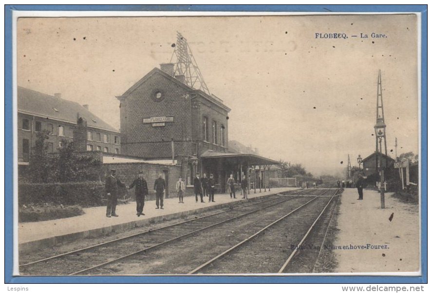 BELGIQUE -- FLOBECQ --  La Gare - Flobecq - Vloesberg