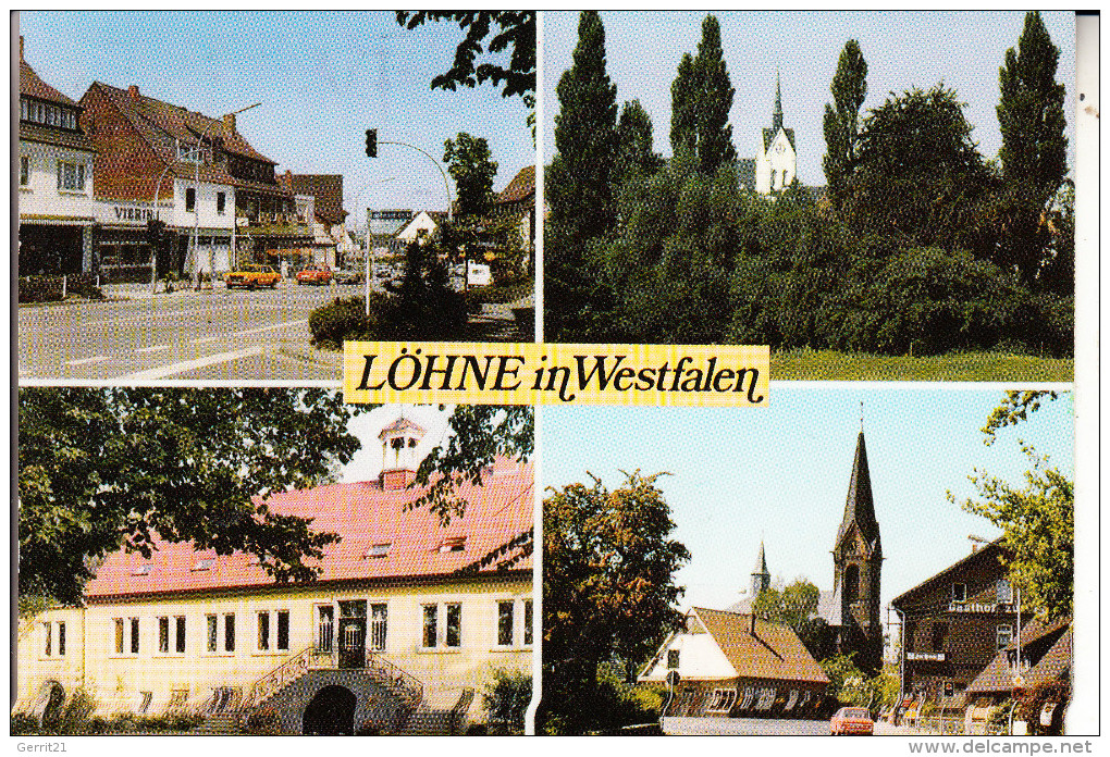 4972 LÖHNE, Ortsansichten - Löhne