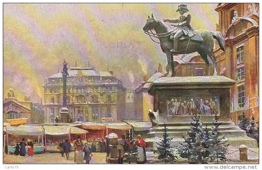 Autriche - Wien - Am Hof Mit Radetzky Denkmal - 1910 - Theo. Stroefer's Städte-Ansichten - Other & Unclassified