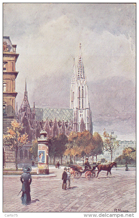 Autriche - Wien - Votivkirche - Kaiser Franz Josef - 1916 - Illustrateur Preuss - Other & Unclassified