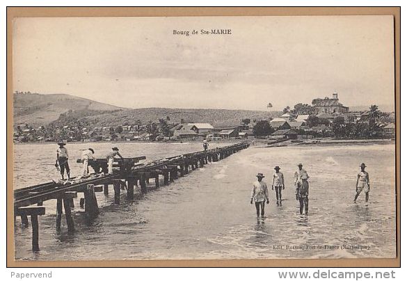 Martinique  STE. MARIE Bourg  Mq85 - Autres & Non Classés