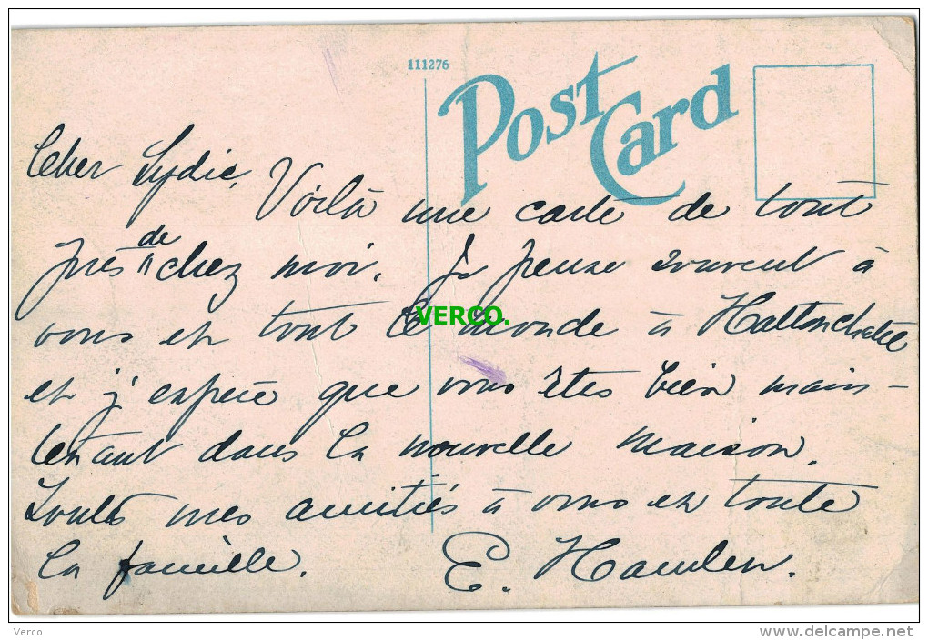 Carte Postale Ancienne De SPRINGFIELD – WATERSHOP SWIMMING POND - Springfield