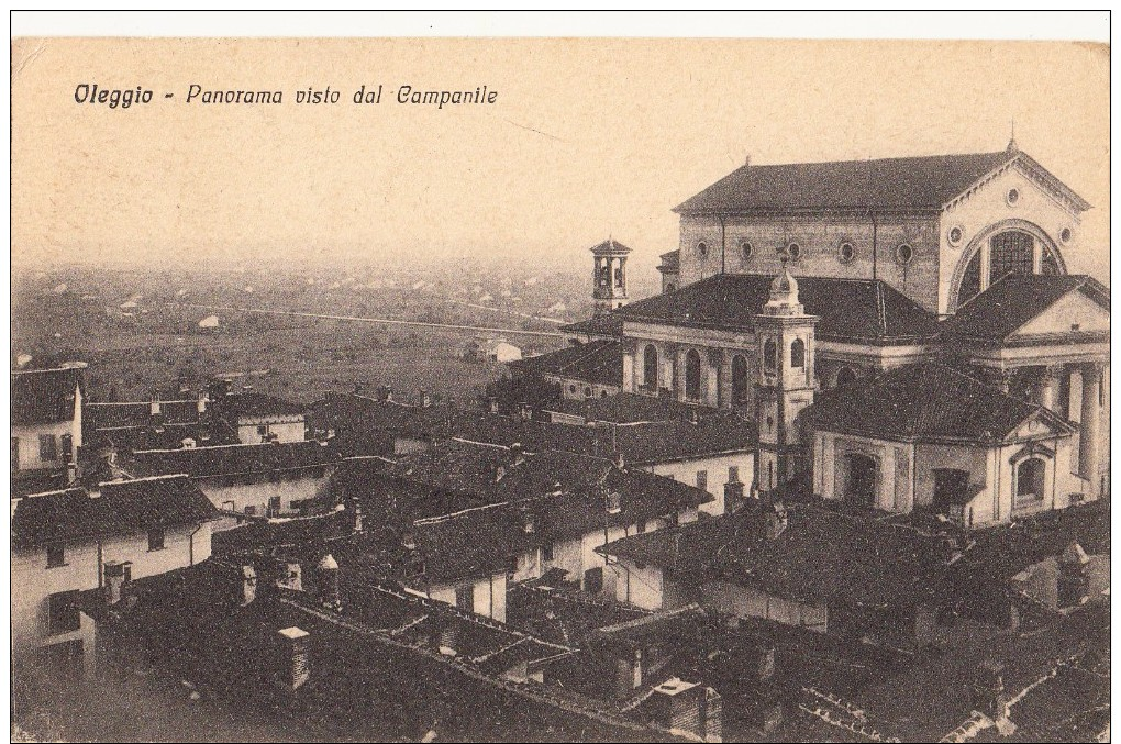 OLEGGIO / NOVARA - PANORAMA VISTO DAL CAMPANILE -  SX053 - Novara