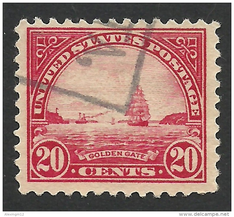 United States, 20 C. 1923, Sc # 567, Mi # 279A, Used. - Used Stamps