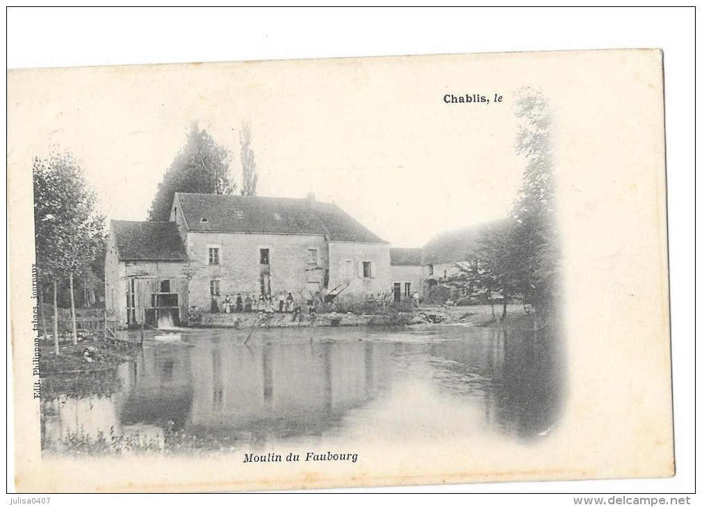 CHABLIS (89) Moulin à Eau Du Faubourg - Chablis